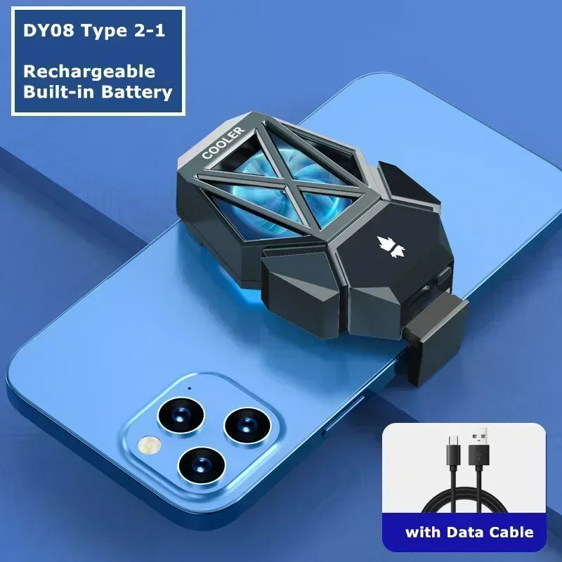 "Protège les téléphones, les refroidit en 20 secondes et préserve la batterie longtemps.” Phone Cooler – Protect Your Smartphone from Overheating